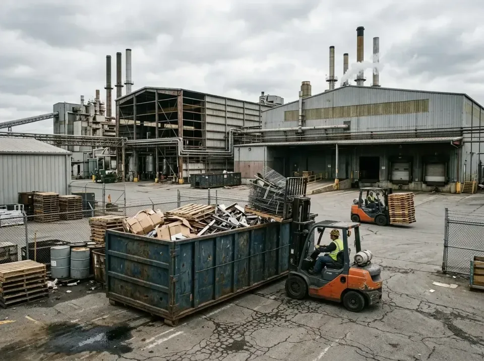 industrial-factory-scrap-conta-003 — frequently asked questions, Cheap Roll-off Dumpster Rentals in Harvest, AL